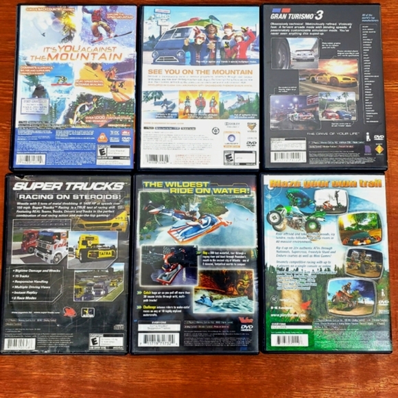 PS2 Extreme Sports Racing Video Game Bundle - Picture 2 of 10